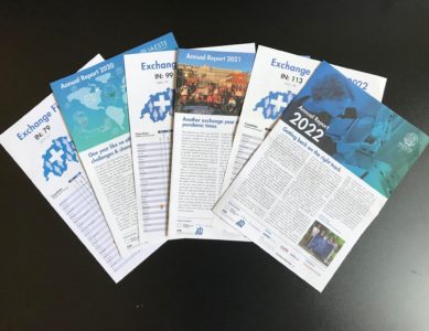 Neugestaltung Jahresbericht 2021 – IAESTE Switzerland