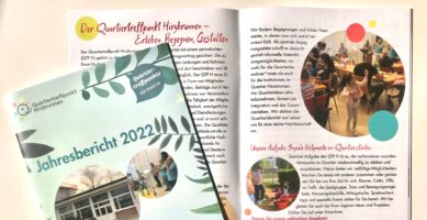 Quartiertreffpunkt Hirzbrunnen – Neugestaltung Jahresbericht 2022