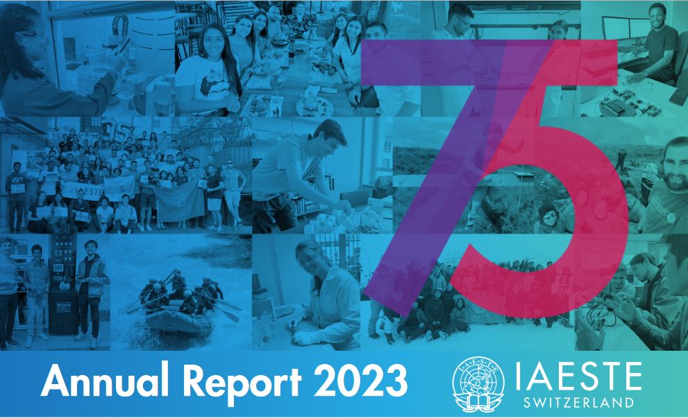 75 Jahre IAESTE – Neugestaltung Jahresbericht 2023
